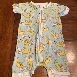 EUC Little Sleepies Shorty Romper